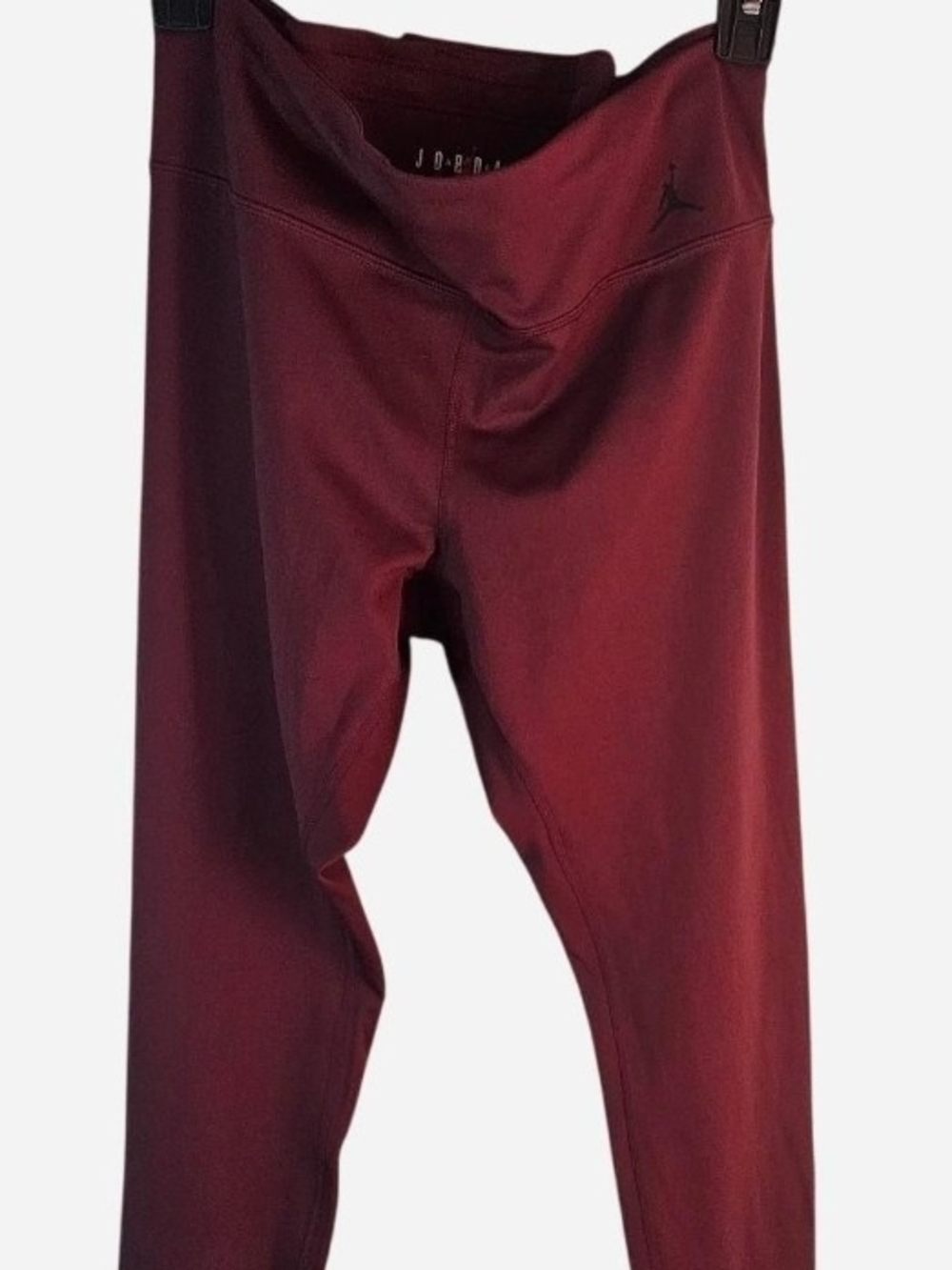 Jordan Womans Burgundy Athletic Leggings